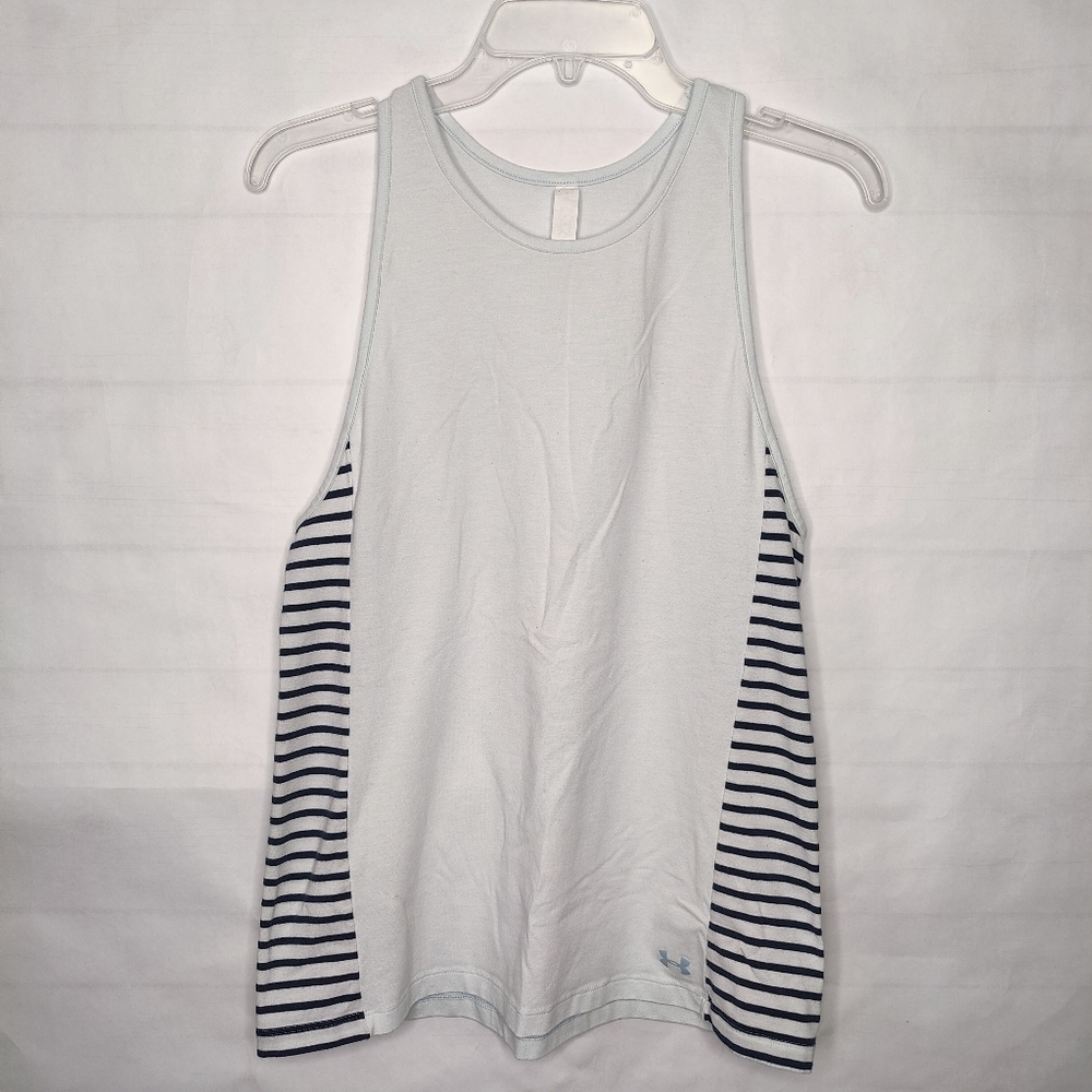Under Armour Women's Striped Workout Tank Top Small